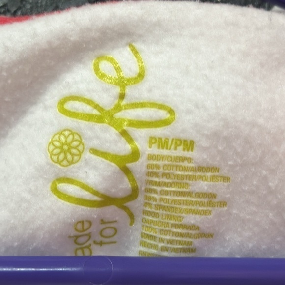 MADE FOR LIFE Women’s Striped Hoodie Size PM - Picture 4 of 5